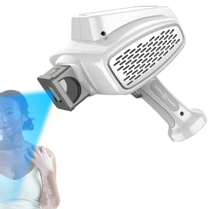 308nm UVB Phototherapy Light for Face, Neck & Limbs with 3 Interchangeable Lampshades