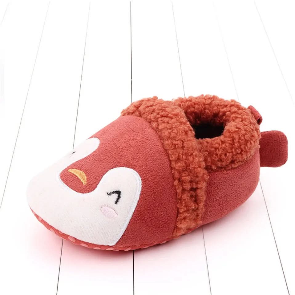CozyTreadsの滑り止めベビー用スリッパ オールシーズン快適でしっかりグリップ