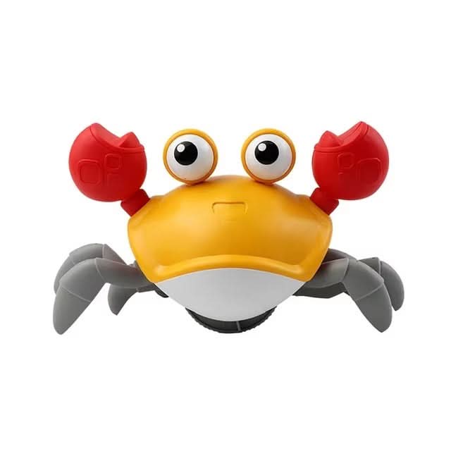 CrawlJoy Crab Crawling Toy With Music And Colorful Lights For Babies From 1 Year