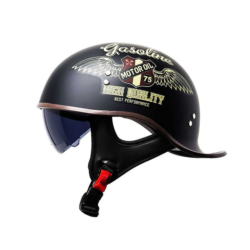 Retrostreet Yarım Kask Siperliği - DOT Onaylı