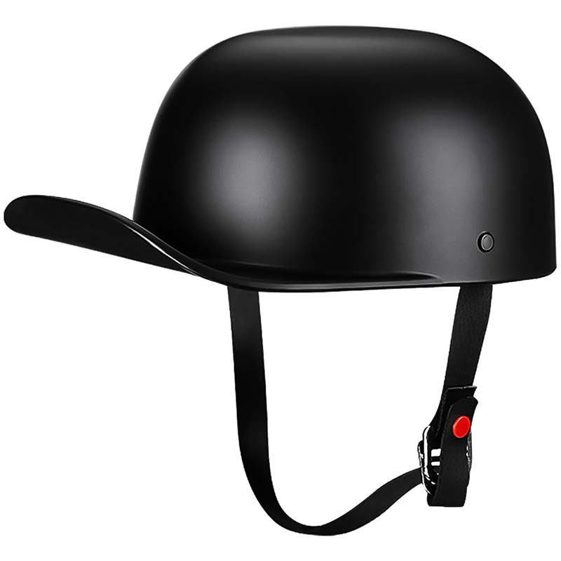 Kask motocyklowy w stylu czapki z daszkiem - zatwierdzony przez DOT