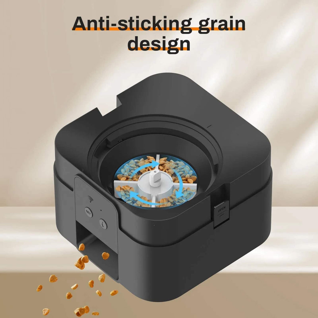WiFi Smart Pet Feeder With Dual Power For Home Use