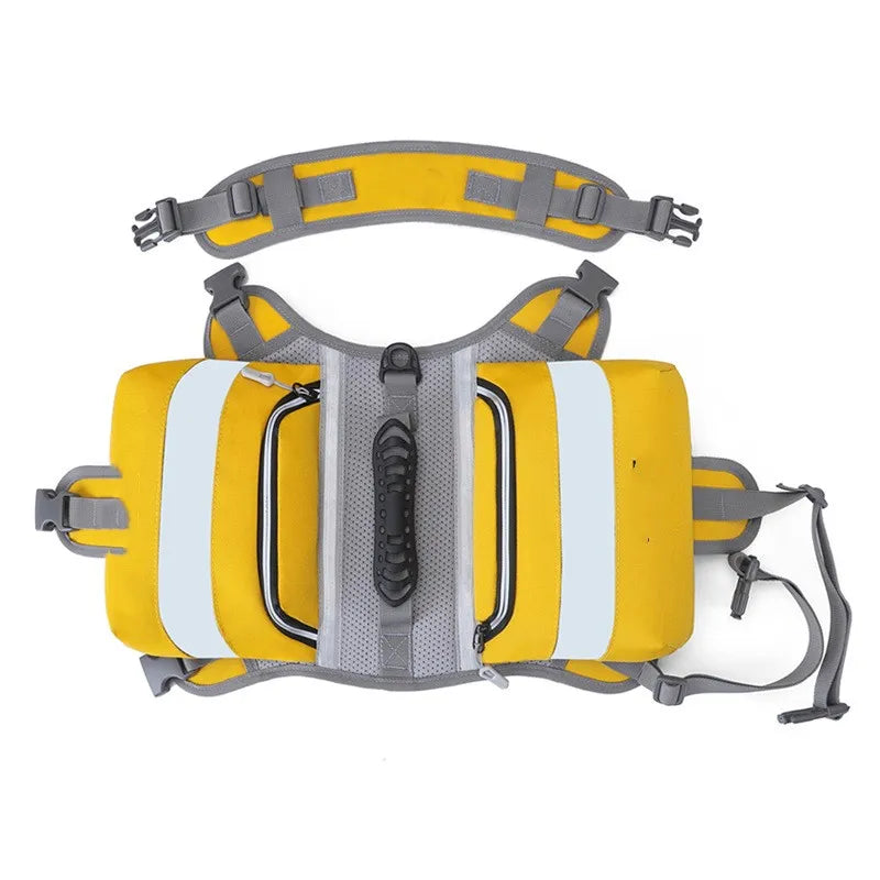 Dog Reflective Waterproof Life Vest For Swim And Waterside Fun