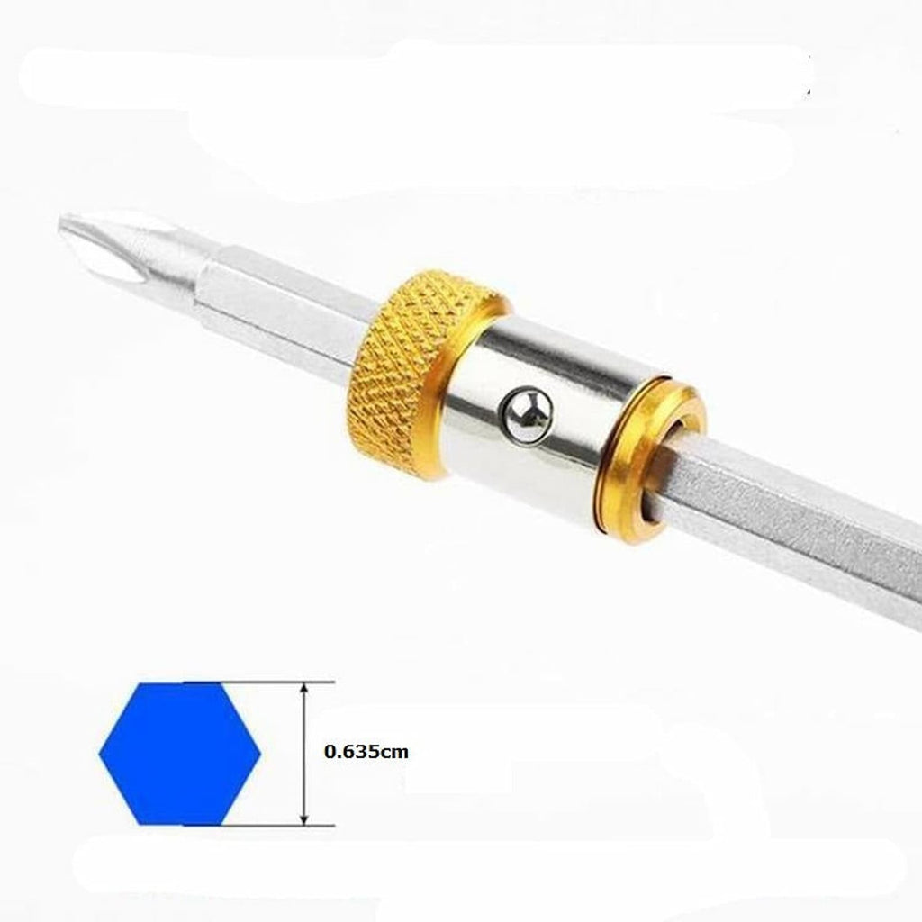 Magnetický držák šroubů s nastavením hloubky a univerzálním uchycením