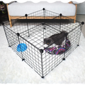 Wire Dog Kennel Flexible Indoor And Outdoor Playpen With Door