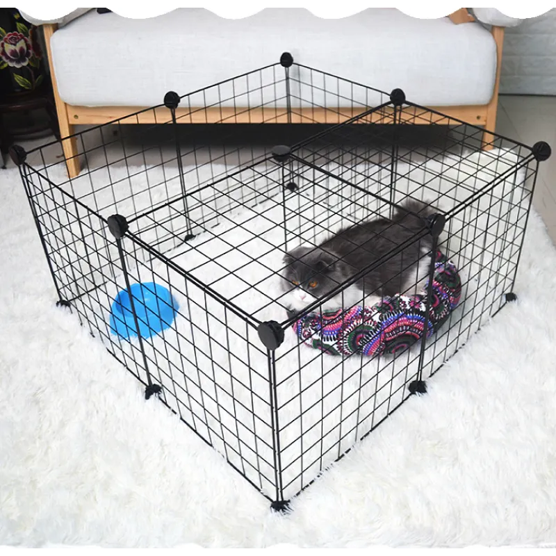 Wire Dog Kennel Flexible Indoor And Outdoor Playpen With Door