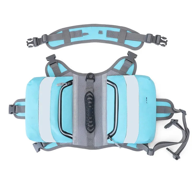 Dog Reflective Waterproof Life Vest For Swim And Waterside Fun