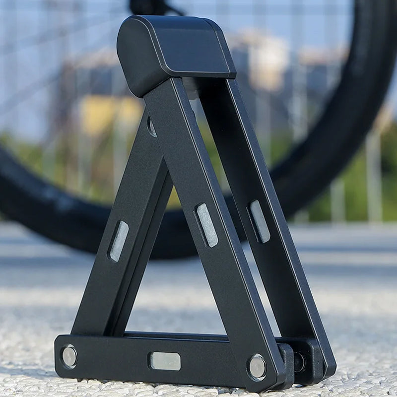 Zamknięcie rowerowe z sześcioma segmentami ze stopu metali z składanym designem, certyfikowane przez ART