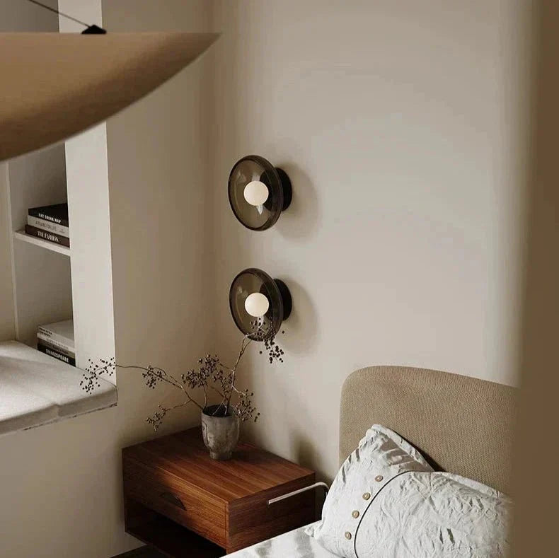 NovaGlow glass vegglampe opp og ned LED Pro-armatur fra Vrimlie