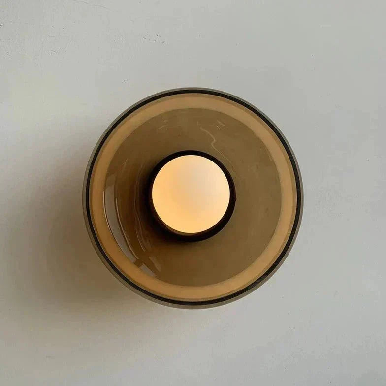 NovaGlow glass vegglampe opp og ned LED Pro-armatur fra Vrimlie
