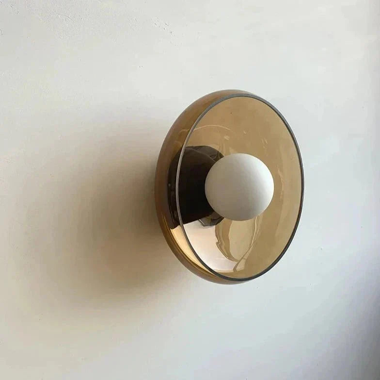 NovaGlow glass vegglampe opp og ned LED Pro-armatur fra Vrimlie