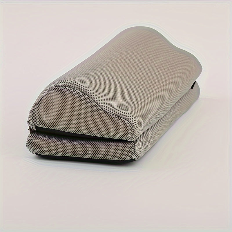Poggiapiedi con memory foam per il comfort alla scrivania, altezza regolabile, copertura lavabile