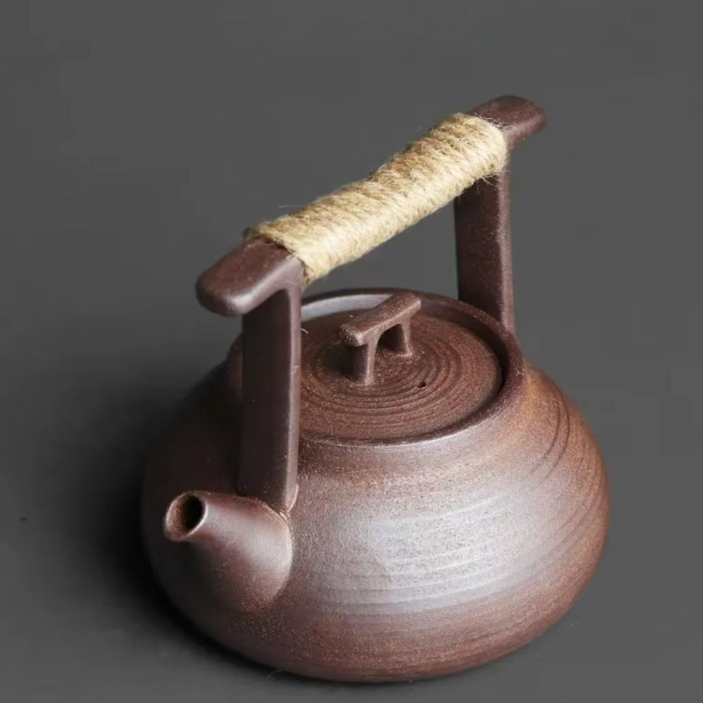 Ceramiczny czajnik CalmBrew 350 ml z podgrzewaczem, kompatybilny z kuchenką