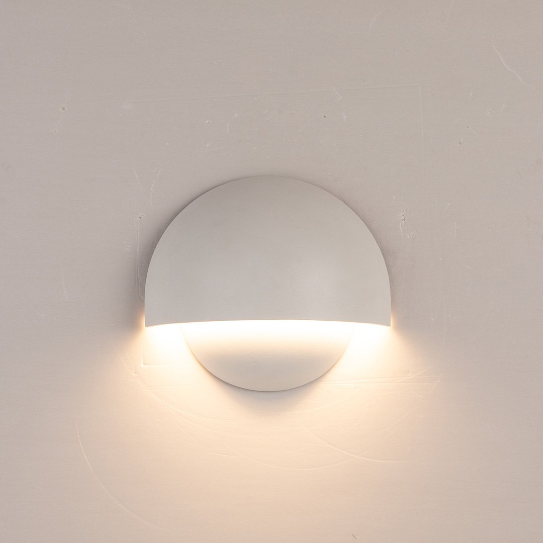 LumaRidge Outdoor LED Wall Light With Warm Glow Weatherproof