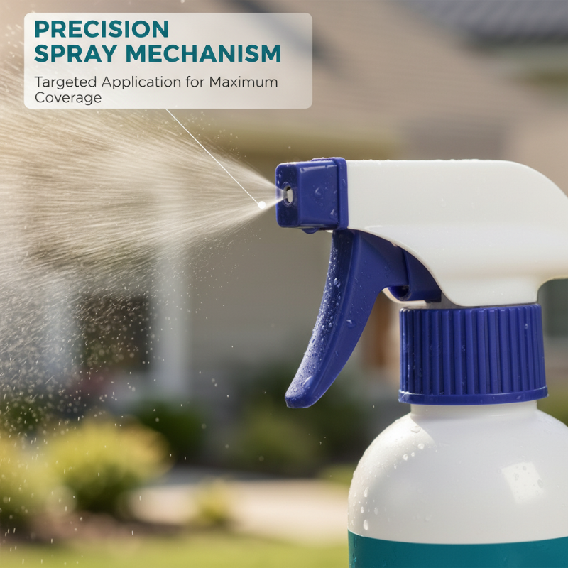 Moss And Algae Roof Cleaner 120ml Spray Suitable For Any Roof Type
