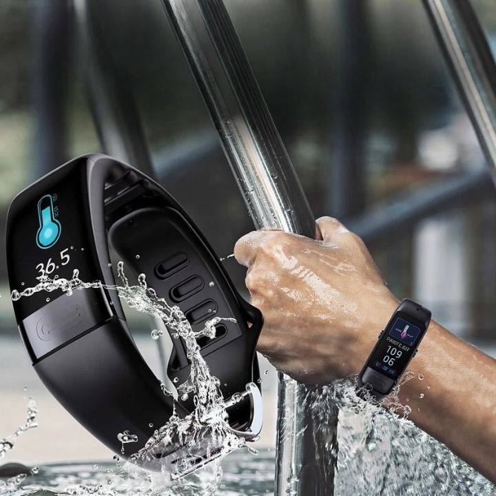 Fitness chytré hodinky s barevným displejem, 10denní výdrží baterie, IP67