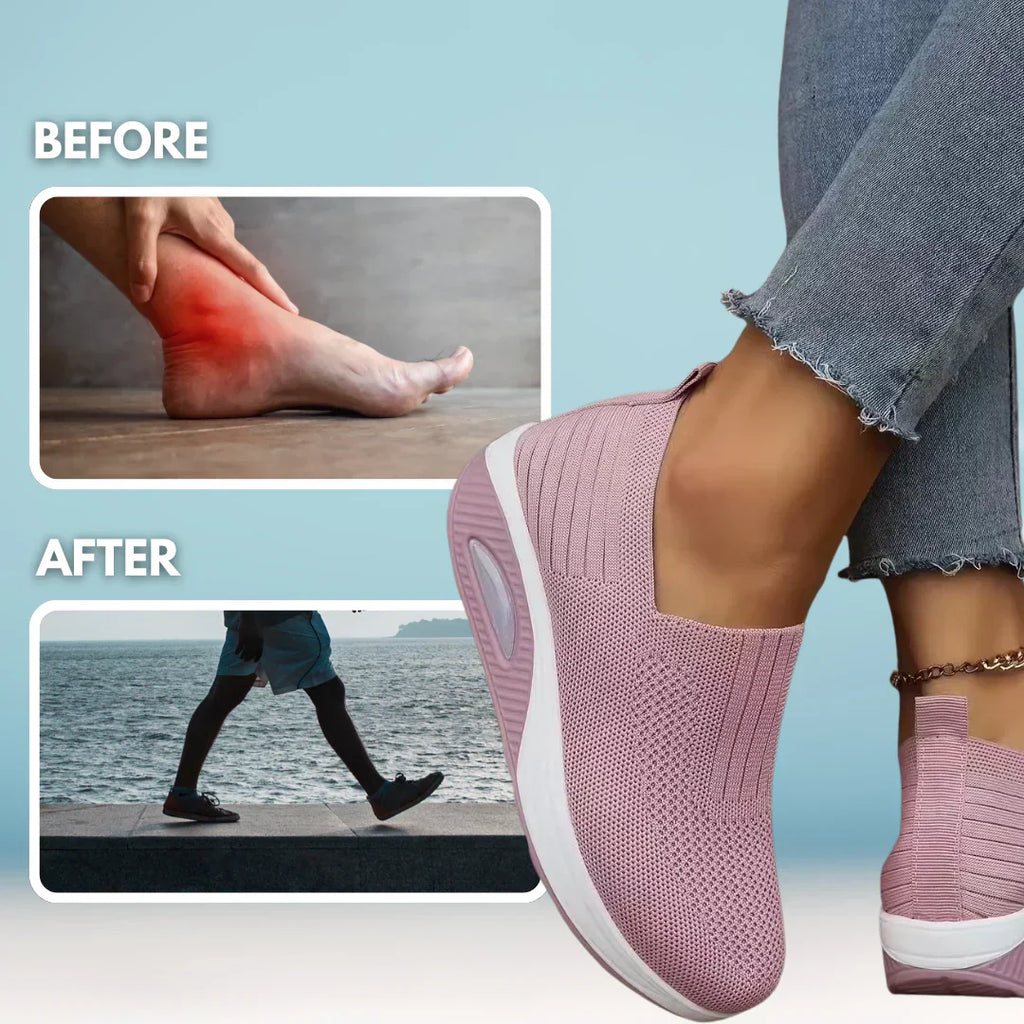 NovaFlex Orthopedic Women's Sneakers For Swollen Feet And Edema Relief