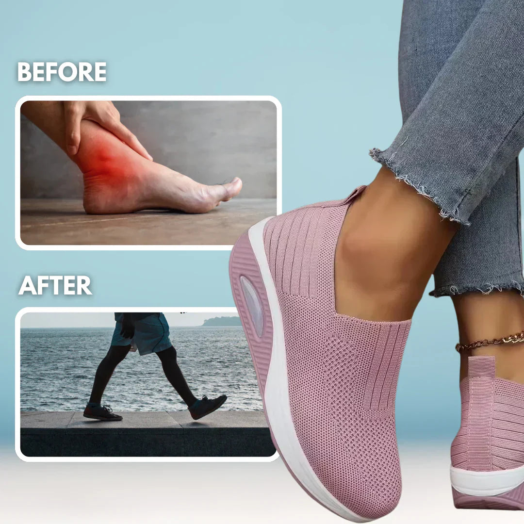 NovaFlex Orthopedic Women's Sneakers For Swollen Feet And Edema Relief