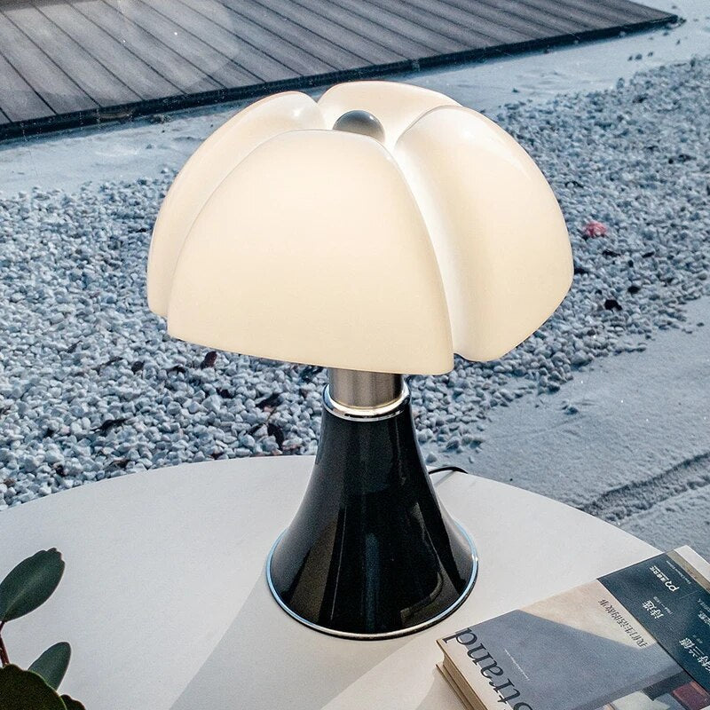 Florena Højdejusterbar Blomster Bordlampe til Sengebord