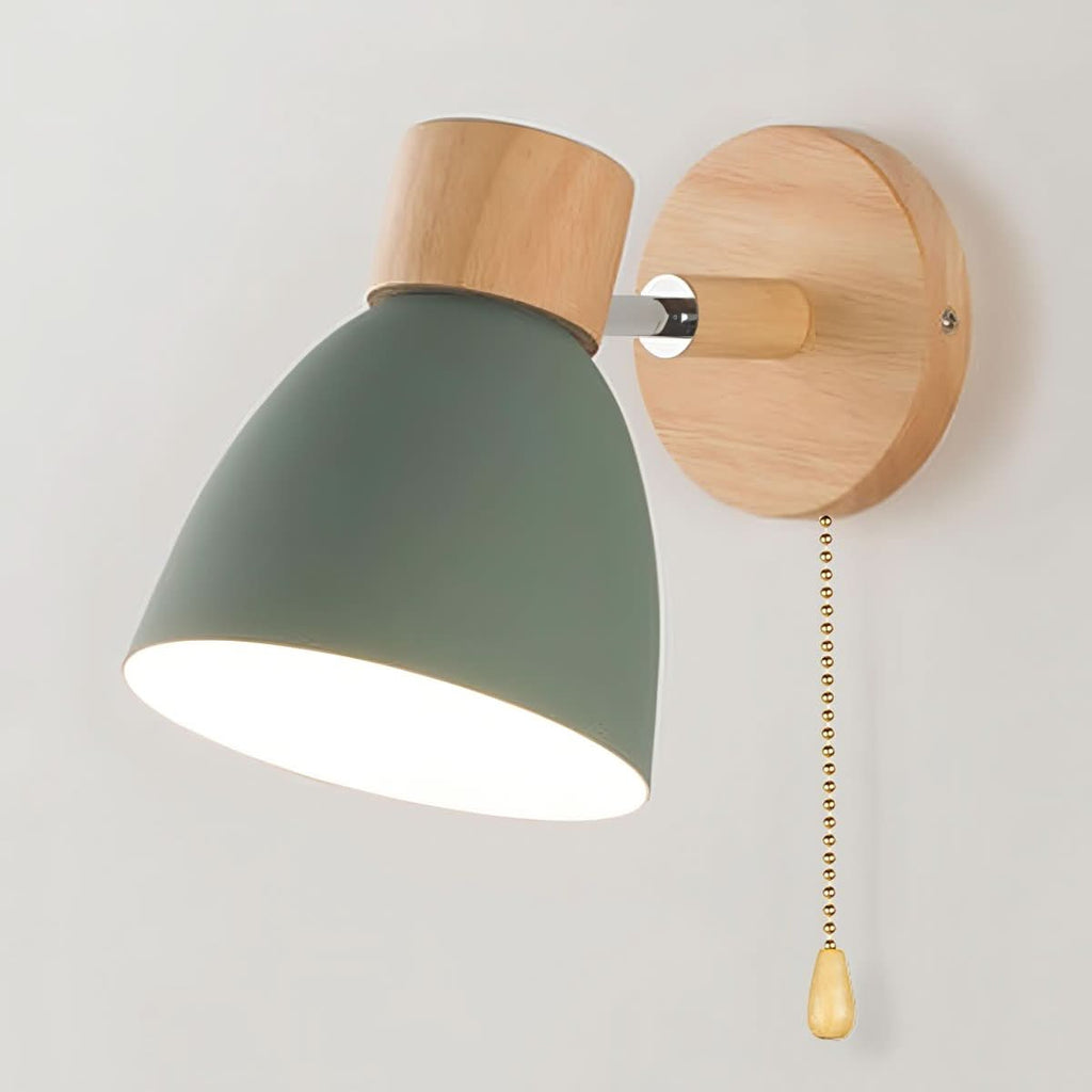 Calmara Nordic Wood Wall Light With Ambient Glow Effect