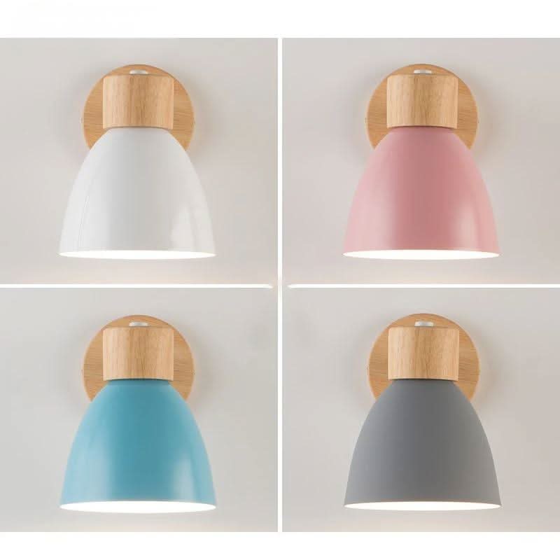 Calmara Nordic Wood Wall Light With Ambient Glow Effect
