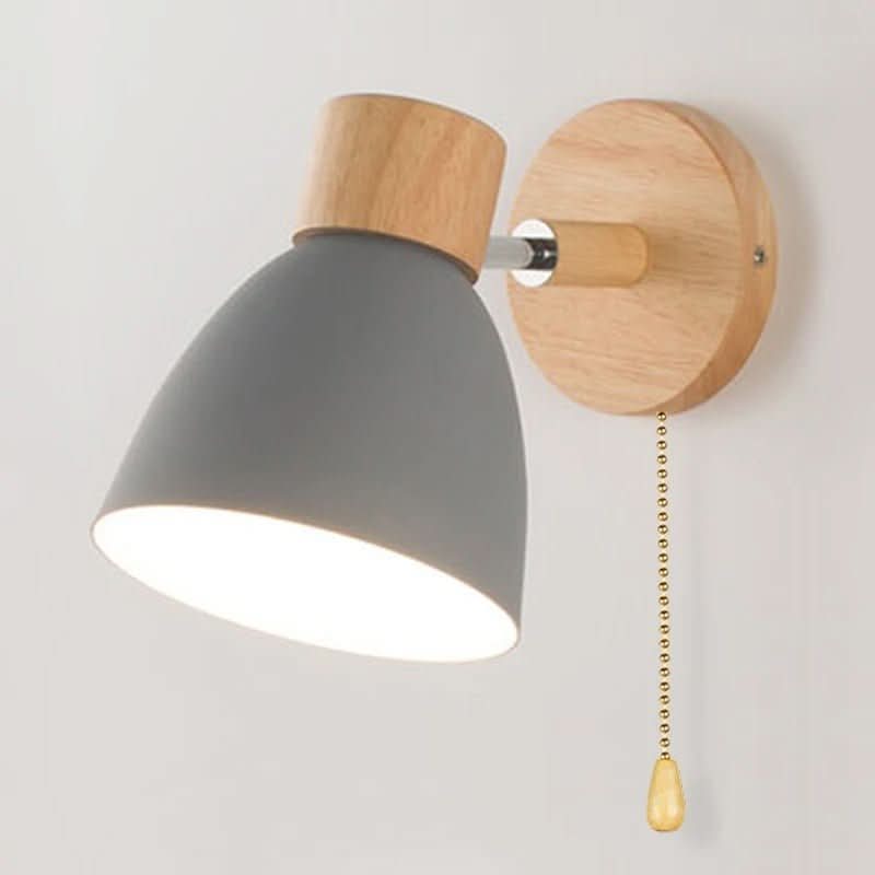 Calmara Nordic Wood Wall Light With Ambient Glow Effect