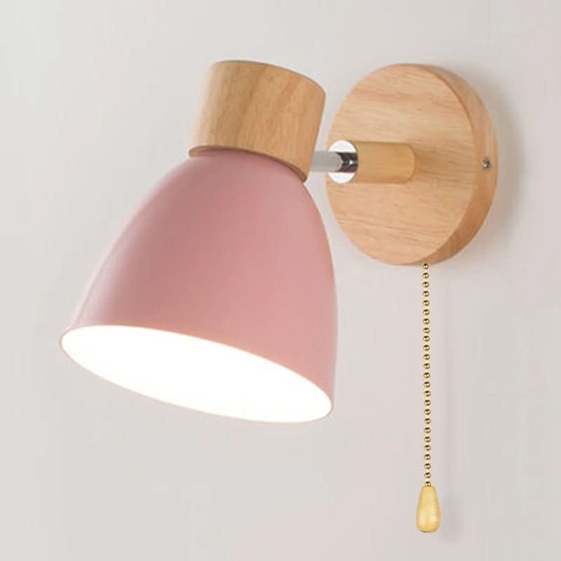 Calmara Nordic Wood Wall Light With Ambient Glow Effect