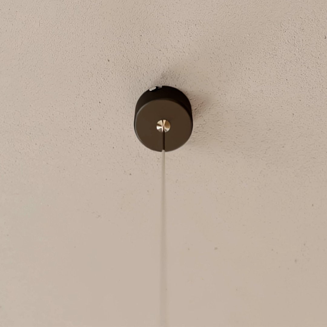 Cirroia Minimal Pendant Light by Lumenry Aluminum LED Hanging Lamp